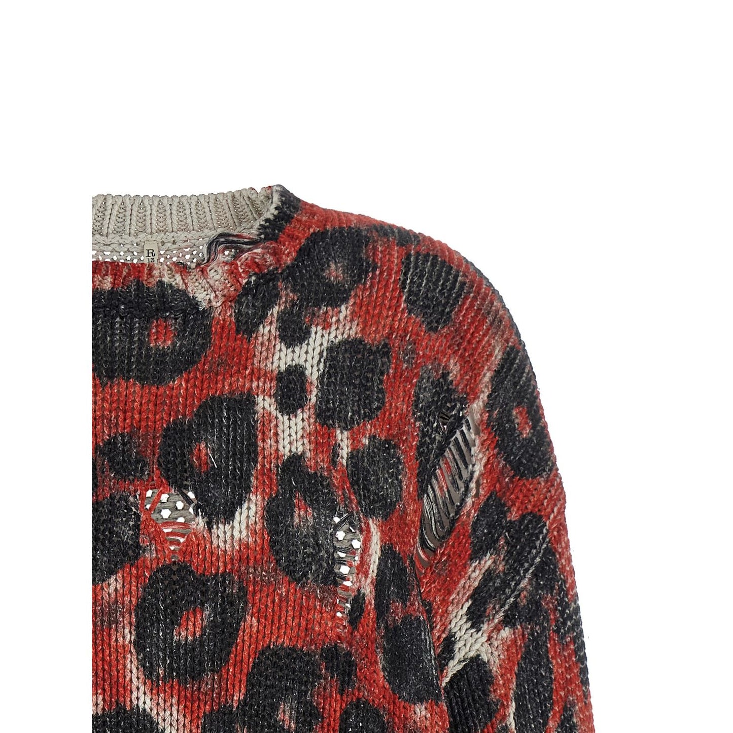 R13 Multicolor Cotton Cardigan