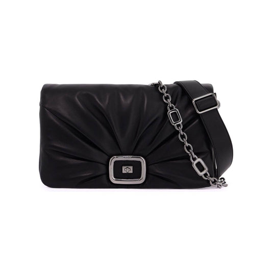 Roger Vivier 'large viv' choc shoulder bag