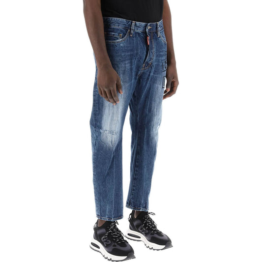 Dsquared2 "dark wash icon stamps bro jeans in Jeans Dsquared2