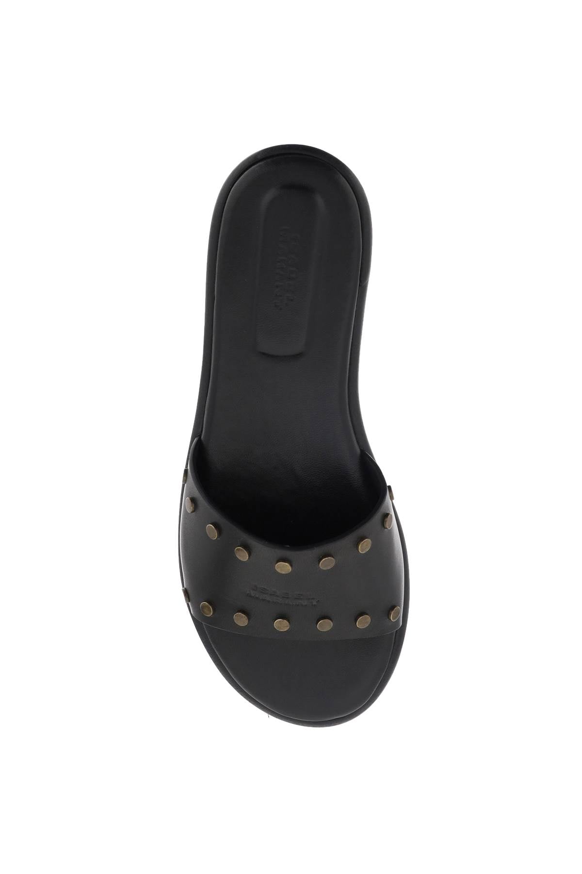 Isabel Marant leather vikee slides Mules Isabel Marant