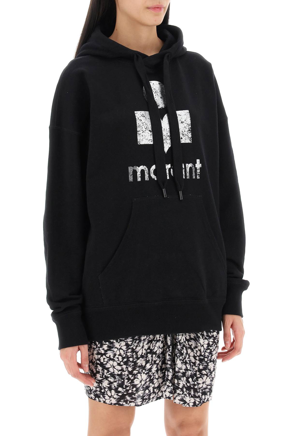 Isabel Marant Etoile mansel sweatshirt with metallic logo