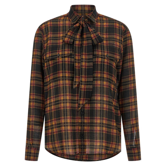 Saint Laurent Multicolor Wool Blouse
