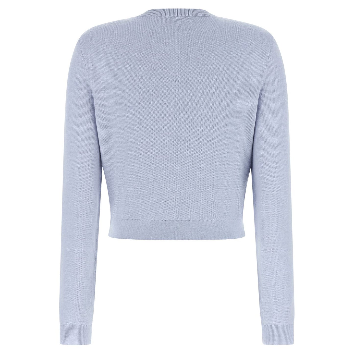 Self-Portrait Blue Polyester Cardigan