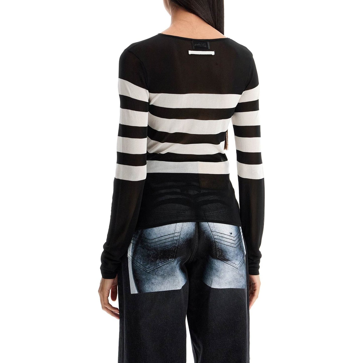 JEAN PAUL GAULTIER lightweight signature striped sailor Topwear JEAN PAUL GAULTIER