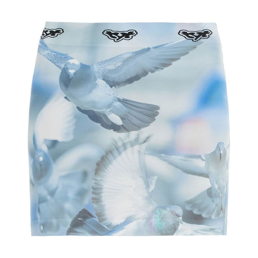 printed mini skirt by tyt for