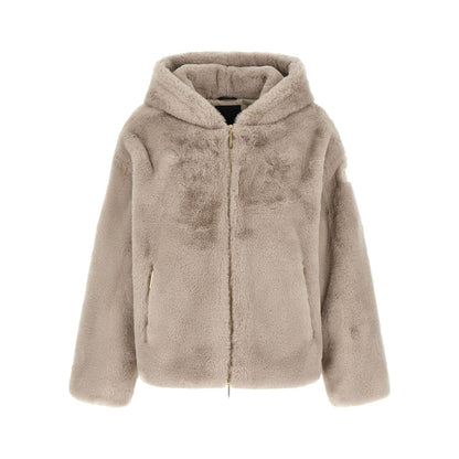 Tatras Beige Polyester Full-Length Jacket