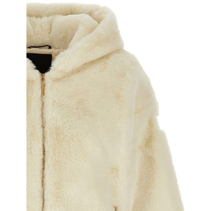 Tatras White Polyester Full-Length Jacket