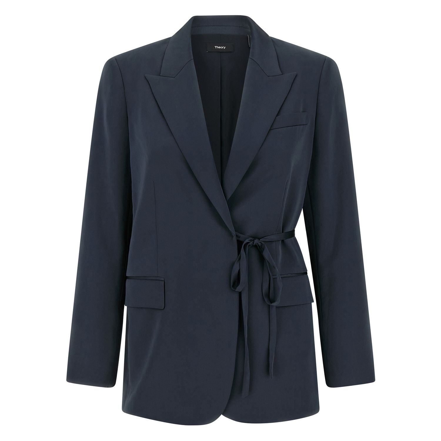 Theory Blue Polyester Blazer