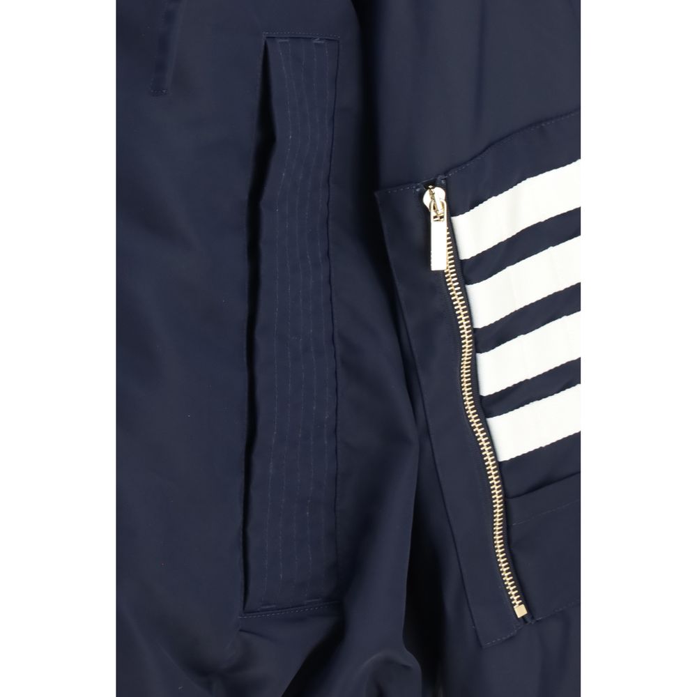 Thom Browne Black Cotton Shell Jacket