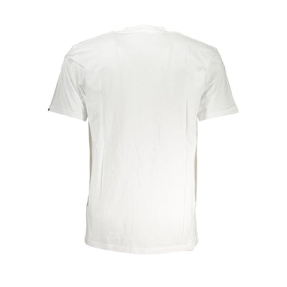 Vans White Cotton Men T-Shirt