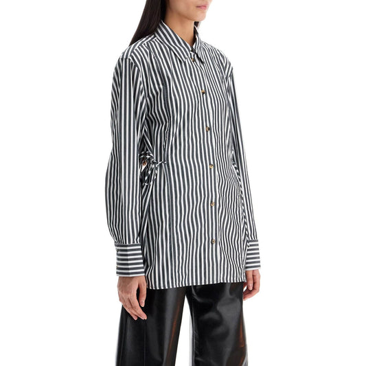 Ganni oversized  shirt of organic cotton poplin Topwear Ganni