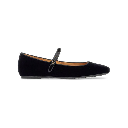 Tod'S velvet ballet flats for Flat Shoes Tod'S