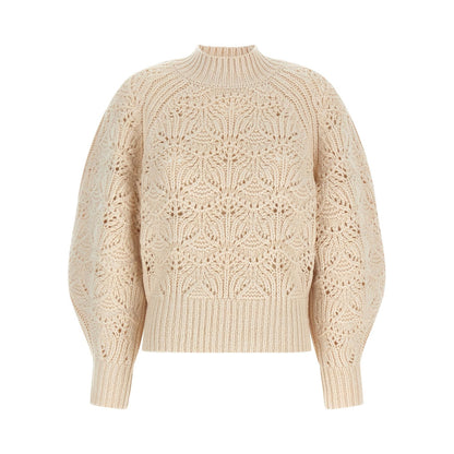 Zimmermann Beige Wool Cardigan