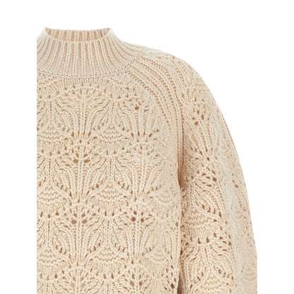 Zimmermann Beige Wool Cardigan