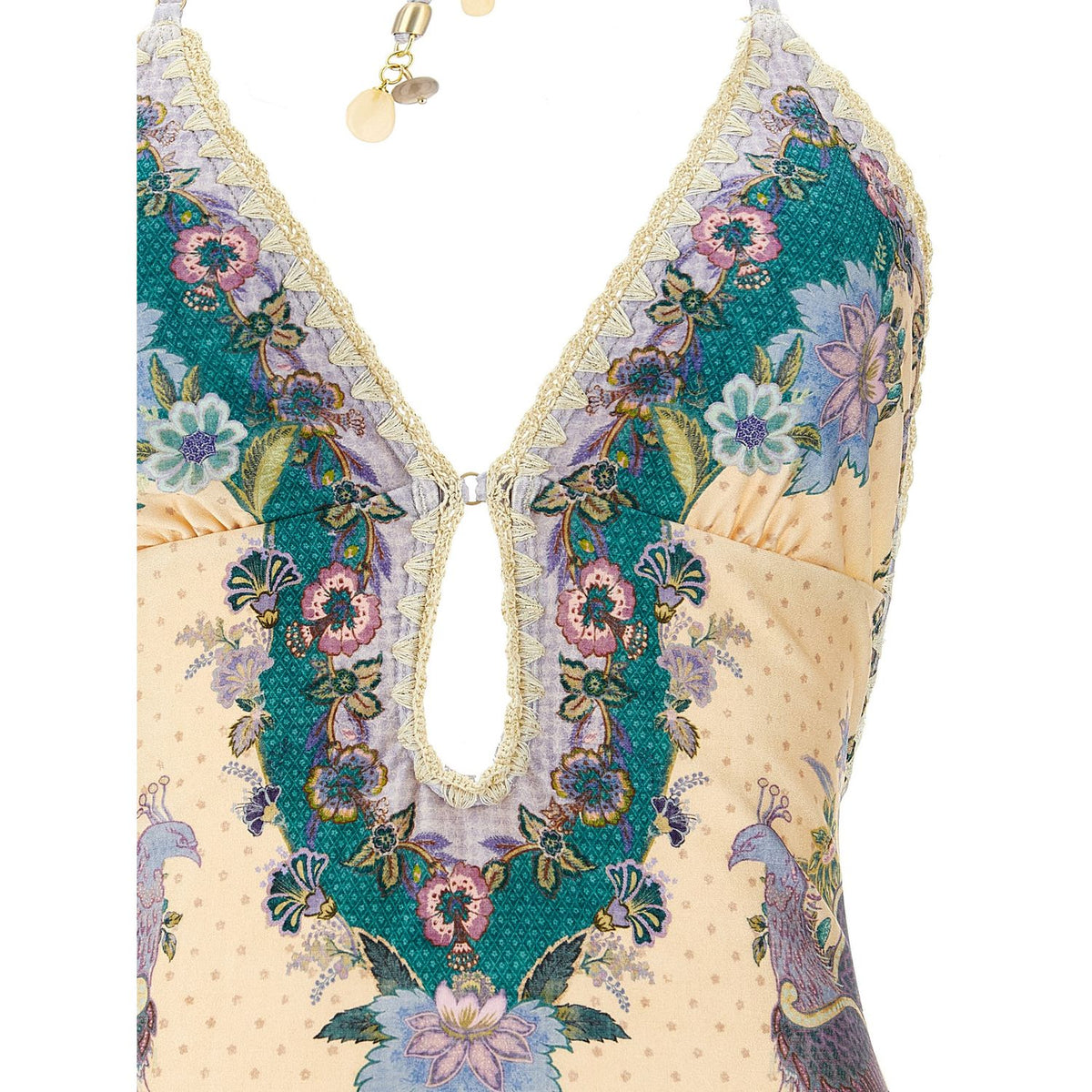 Zimmermann Multicolor Polyamide One-Piece Swimsuit