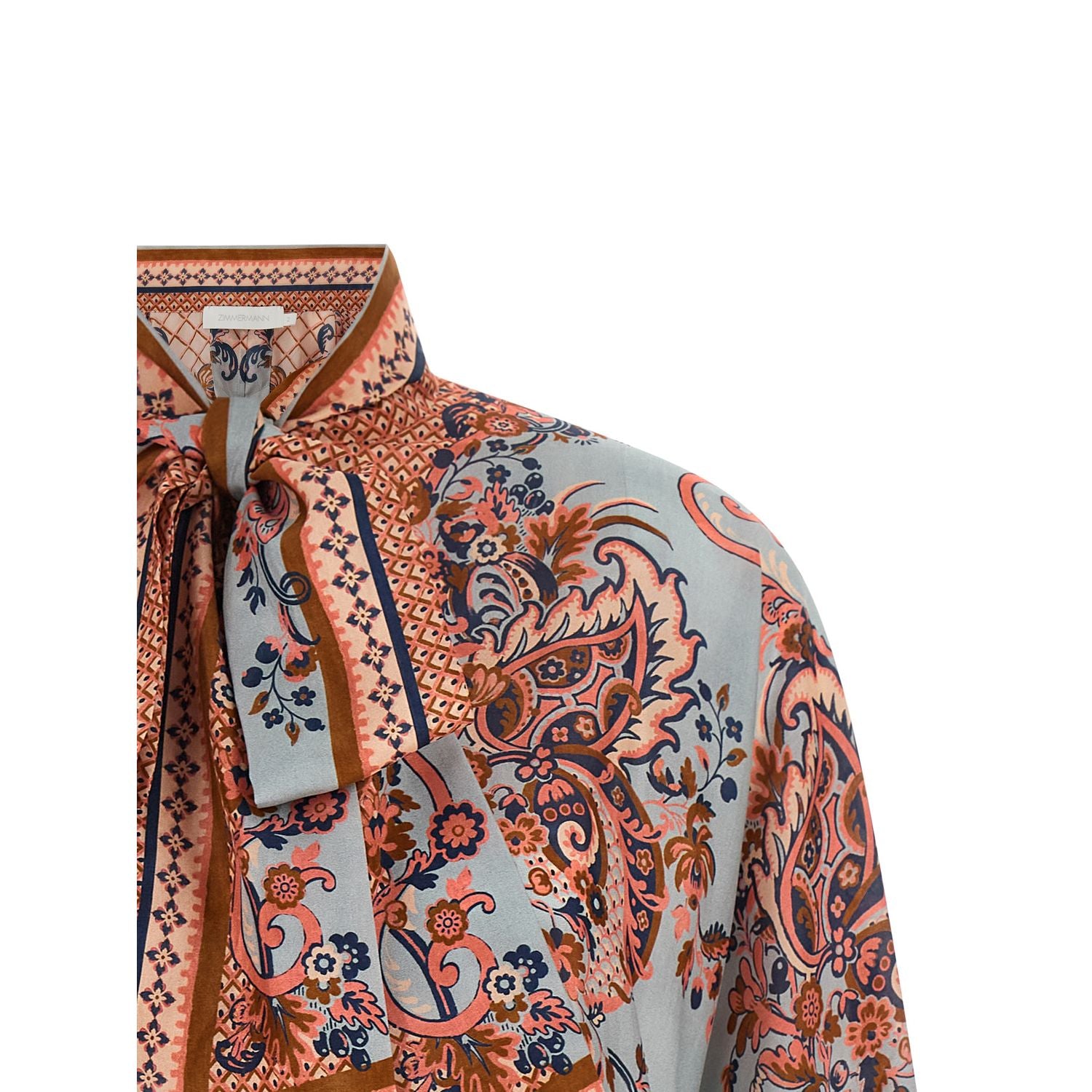Zimmermann Multicolor Silk Blouse