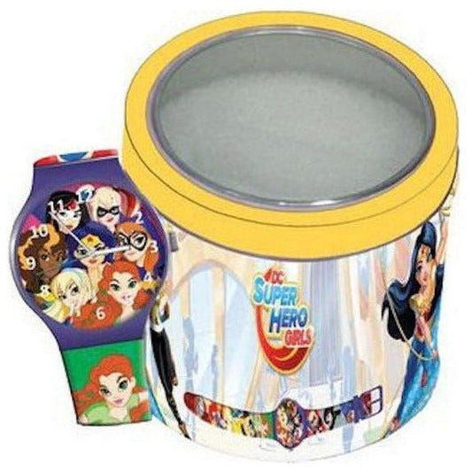 SUPER HERO GIRLS - Tin Box WATCHES