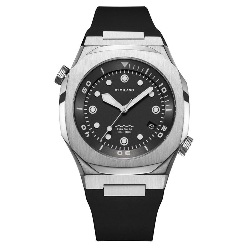 D1 MILANO Mod. SUBACQUEO DEEP BLACK WATCHES D1 MILANO