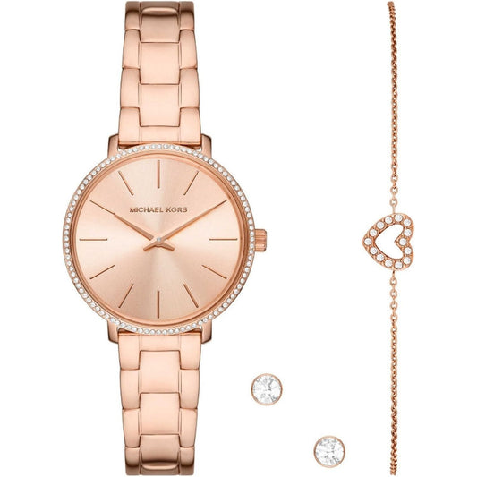 MICHAEL KORS Mod. PYPER Special Pack (watch-bracelet-earrings)Category-Watches,Gender-Men,Gender-Women,Lady,Lady Ready Stocked Watches,READY STOCKED WATCHES,Subcategory-WatchesMen,Subcategory-WatchesWomen,Watches,Watches - Accessories,Watches for Women -