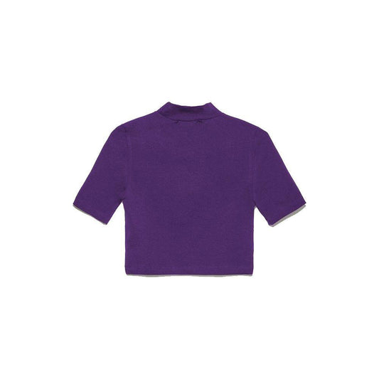 Hinnominate | Purple Cotton Tops & T-Shirt | McRichard Designer Brands