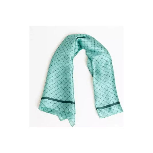 Trussardi | Light-blue Silk Scarf | McRichard Designer Brands